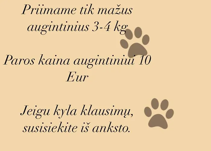 דירה Apartamentai-studija Palangos Kopos